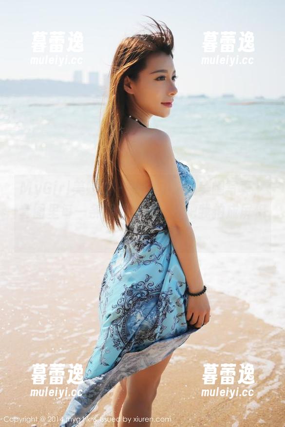 MyGirl美媛馆 - 小夕juju的美腿写真，套图里每一条腿都在说“快把我拍成屏保”！
