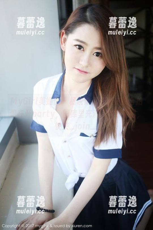 MyGirl美媛馆 - 杨晓青儿和妹妹的合拍像在开party，图库里充满了欢乐氛围，快来_join_!
