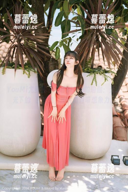 YouMi尤蜜荟 - 不柠bling的瑜伽：无圣光下的親密接触，图片请自带想象力。