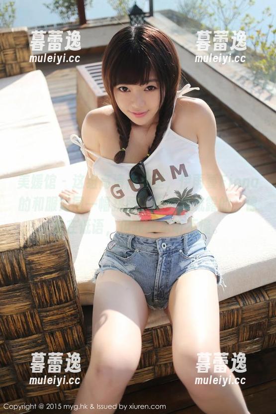 美媛馆 - 这组高清作品里，伊雨蔓Fiona的和服如同一幅拼图，细节里流露的，像是在低语，但我根本听不懂。